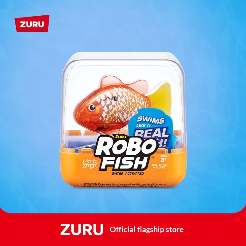 ZURU ロボアライブ 水で動く電子遊具 クラウンフィッシュ - Water Dish Reptile のレビューと価格