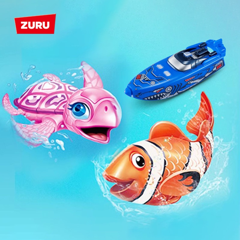 ZURU ロボアライブ 水で動く電子遊具 クラウンフィッシュ - Water Dish Reptile のレビューと価格