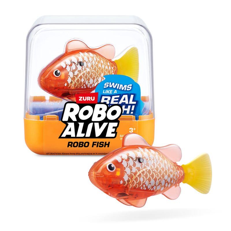 ZURU ロボアライブ 水で動く電子遊具 クラウンフィッシュ - Water Dish Reptile のレビューと価格