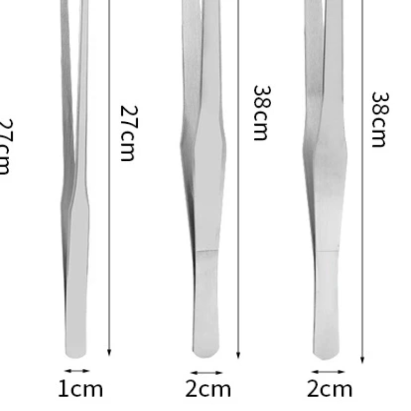 ステンレス製爬虫類用給餌トング ゴムチップ付き 直線・曲線型 - Feeding Tong Stainless のレビューと価格