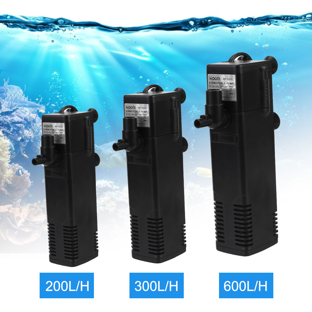 低レベル水水中水フィルターポンプ水族館の水槽酸素増加ポンプカ - Aquael Filter Fzn のレビューと価格