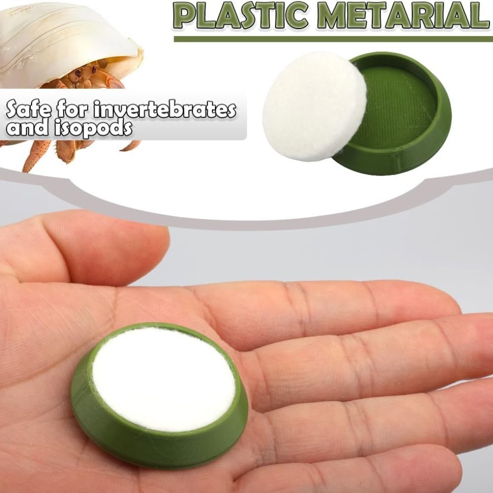 6 個ポータブル再利用可能な爬虫類給餌皿ミニ簡単クリーンスポ - Water Dish Reptile のレビューと価格