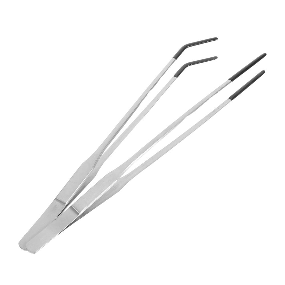 2個入り ステンレス製 アクアリウム用餌やりピンセット 滑り - Feeding Tong Stainless のレビューと価格